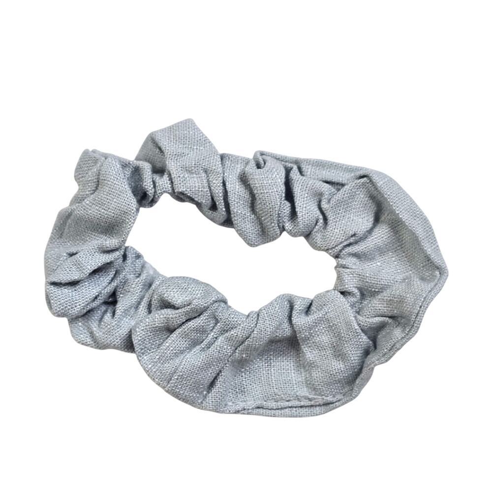 Gray Accessories Scrunchie‎ Hair Tie Hair Band Elastic Stretch Handmade SB27
